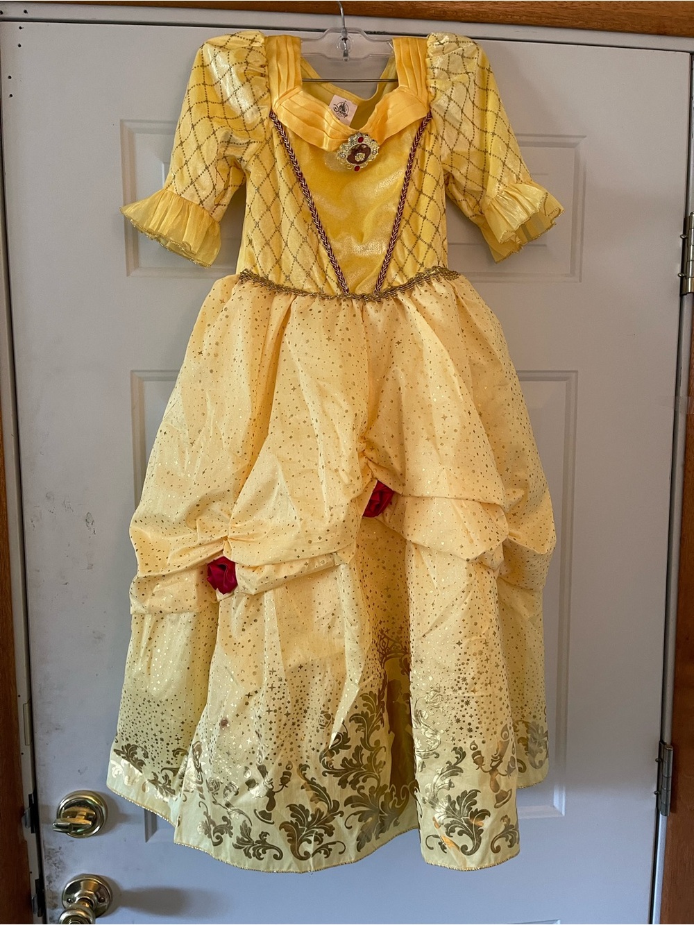 Disney Store Princess - Beauty and Beast Belle Dress Girl Size 7/8